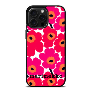 MARIMEKKO UNIKO RED FLOWER iPhone 16 Pro Max Case Cover MARIMEKKO UNIKO RED FLOWER iPhone 16 Pro Max Case Cover