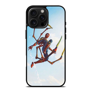 MARVEL SPIDERMAN IRON MODE iPhone 16 Pro Max Case Cover