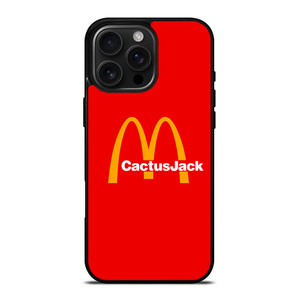 MCDONALDS CACTUS JACK TRAVIS SCOTT iPhone 16 Pro Max Case Cover