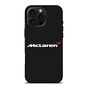 MCLAREN LOGO CARBON iPhone 16 Pro Max Case Cover MCLAREN LOGO CARBON iPhone 16 Pro Max Case Cover