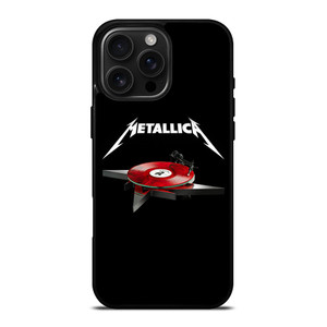 METALLICA BAND LOGO TURNTABLE iPhone 16 Pro Max Case Cover