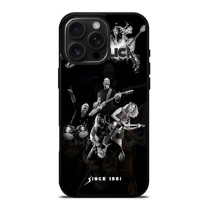 METALLICA ROCK BAND iPhone 16 Pro Max Case Cover