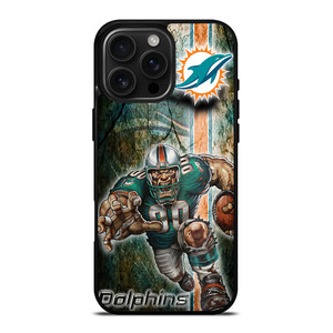 MIAMI DOLPHINS FOOTBALL iPhone 16 Pro Max Case Cover MIAMI DOLPHINS FOOTBALL iPhone 16 Pro Max Case Cover