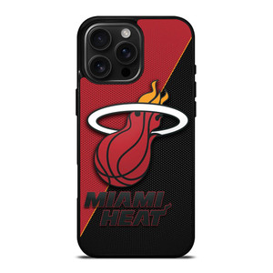 MIAMI HEAT BASKETBALL LOGO iPhone 16 Pro Max Case Cover