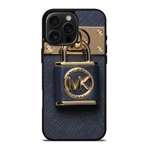 MICHAEL KORS LOGO MK PADLOCK iPhone 16 Pro Max Case Cover