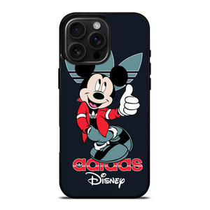 MICKEY MOUSE ADIDAS LOGO iPhone 16 Pro Max Case Cover