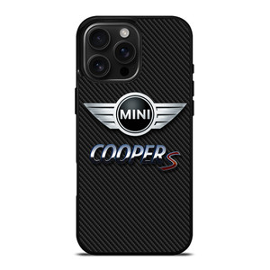 MINI COOPER S CARBON iPhone 16 Pro Max Case Cover