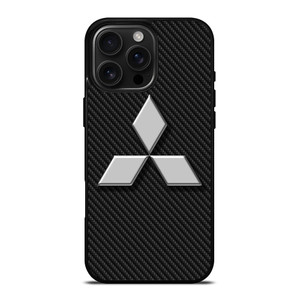 MITSUBISHI MOTORS CARBON LOGO iPhone 16 Pro Max Case Cover MITSUBISHI MOTORS CARBON LOGO iPhone 16 Pro Max Case Cover