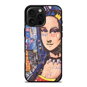 MONALISA ABSTRACT POP ART  iPhone 16 Pro Max Case Cover