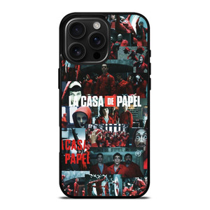 MONEY HEIST LA CASA DE PAPEL iPhone 16 Pro Max Case Cover
