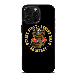 NO MERCY COBRA KAI KARATE iPhone 16 Pro Max Case Cover NO MERCY COBRA KAI KARATE iPhone 16 Pro Max Case Cover