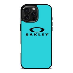OAKLEY LOGO BLUE iPhone 16 Pro Max Case Cover