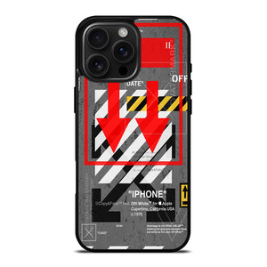 OFF WHITE ARROW DOWN iPhone 16 Pro Max Case Cover OFF WHITE ARROW DOWN iPhone 16 Pro Max Case Cover