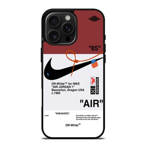 OFF WHITE NIKE AIR JORDAN SNEAKERS iPhone 16 Pro Max Case Cover OFF WHITE NIKE AIR JORDAN SNEAKERS iPhone 16 Pro Max Case Cover