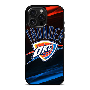 OKLAHOMA CITY THUNDER LOGO iPhone 16 Pro Max Case Cover
