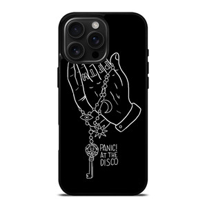 PANIC AT THE DISCO BLACK LOGO iPhone 16 Pro Max Case Cover