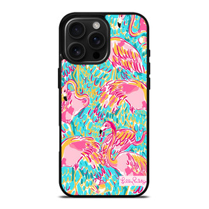 PATTERN LILLY PULITZER FLAMINGO iPhone 16 Pro Max Case Cover