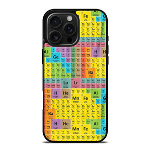 PERIODICAL TABLE SHEET iPhone 16 Pro Max Case Cover PERIODICAL TABLE SHEET iPhone 16 Pro Max Case Cover