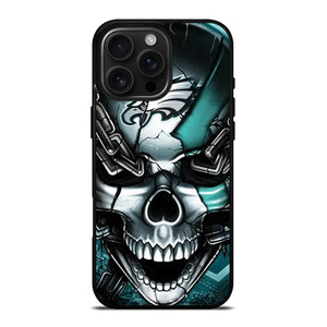 PHILADELPHIA EAGLES SKULL LOGO iPhone 16 Pro Max Case Cover