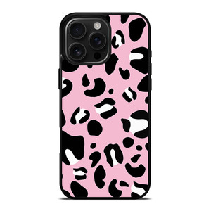 PINK LEOPARD PATTERN iPhone 16 Pro Max Case Cover PINK LEOPARD PATTERN iPhone 16 Pro Max Case Cover