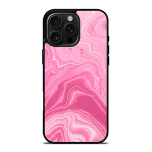 PINK LIQUID TEXTURES iPhone 16 Pro Max Case Cover PINK LIQUID TEXTURES iPhone 16 Pro Max Case Cover