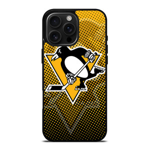 PITTSBURGH PENGUINS NHL HALFTONE iPhone 16 Pro Max Case Cover PITTSBURGH PENGUINS NHL HALFTONE iPhone 16 Pro Max Case Cover