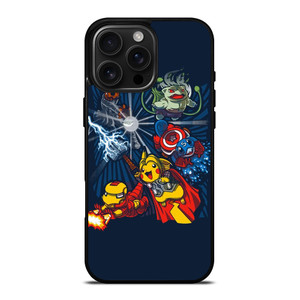 POKEMON AVENGERS CUTE iPhone 16 Pro Max Case Cover