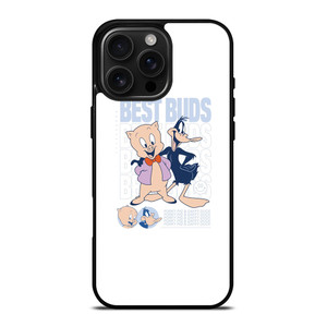 PORKY PIG AND DAFFY DUCKS BEST BUDS iPhone 16 Pro Max Case Cover PORKY PIG AND DAFFY DUCKS BEST BUDS iPhone 16 Pro Max Case Cover