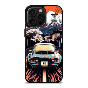 PORSCHE CAR 911 RACING CAR PAINTING iPhone 16 Pro Max Case Cover