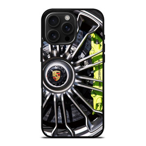 PORSCHE CAR ICON WHEEL LOGO iPhone 16 Pro Max Case Cover