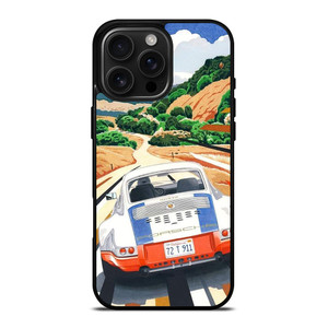 PORSCHE PAINTING ART iPhone 16 Pro Max Case Cover PORSCHE PAINTING ART iPhone 16 Pro Max Case Cover