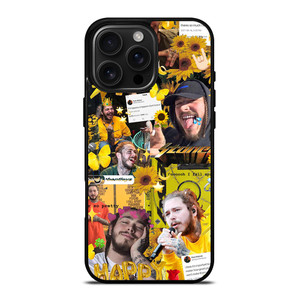 POST MALONE COLLAGE iPhone 16 Pro Max Case Cover