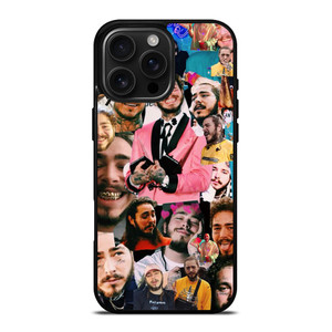 POST MALONE RAPPER COLLAGE iPhone 16 Pro Max Case Cover