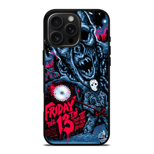 POSTER JASON FRIDAY THE 13TH  iPhone 16 Pro Max Case Cover