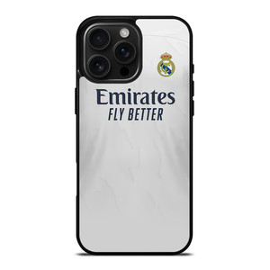 REAL MADRID 2020 HOME JERSEY iPhone 16 Pro Max Case Cover