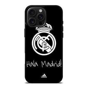 REAL MADRID FANS ADIDAS iPhone 16 Pro Max Case Cover