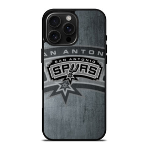 SAN ANTONIO SPURS METAL LOGO iPhone 16 Pro Max Case Cover SAN ANTONIO SPURS METAL LOGO iPhone 16 Pro Max Case Cover