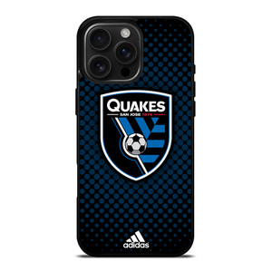 SAN JOSE EARTHQUAKES SOCCER MLS ADIDAS iPhone 16 Pro Max Case Cover