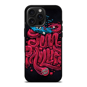 SANTA CRUZ SKATEBOARDS CLIPART iPhone 16 Pro Max Case Cover