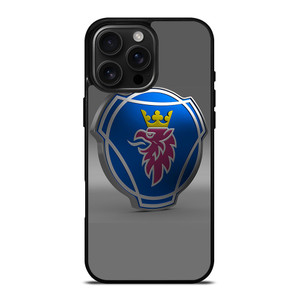 SCANIA TRUCK SAAB 3D LOGO iPhone 16 Pro Max Case Cover SCANIA TRUCK SAAB 3D LOGO iPhone 16 Pro Max Case Cover