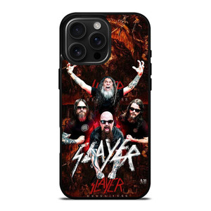 SLAYER METAL BAND POSTER iPhone 16 Pro Max Case Cover