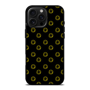 SMILEY FACE NIRVANA PATTERN iPhone 16 Pro Max Case Cover SMILEY FACE NIRVANA PATTERN iPhone 16 Pro Max Case Cover