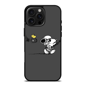SNOOPY AND WOODSTOCK THE PEANUTS STAR WARS iPhone 16 Pro Max Case Cover