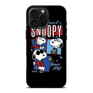 SNOOPY FACES THE PEANUTS CARTOON iPhone 16 Pro Max Case Cover SNOOPY FACES THE PEANUTS CARTOON iPhone 16 Pro Max Case Cover