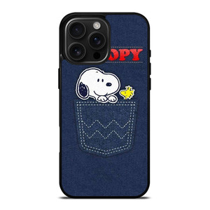 SNOOPY IN POCKET CARTOON iPhone 16 Pro Max Case Cover