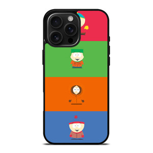 SOUTH PARK CHARACTER COLLAGE iPhone 16 Pro Max Case Cover SOUTH PARK CHARACTER COLLAGE iPhone 16 Pro Max Case Cover