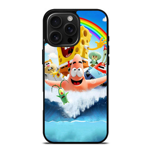 SPONGEBOB NEW iPhone 16 Pro Max Case Cover SPONGEBOB NEW iPhone 16 Pro Max Case Cover