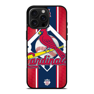 ST LOUIS CARDINALS LOGO BASEBALL MLB iPhone 16 Pro Max Case Cover