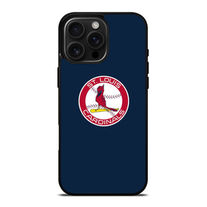ST LOUIS CARDINALS LOGO BASEBALL TEAM EMBLEM iPhone 16 Pro Max Case Cover