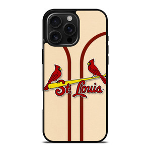 ST LOUIS CARDINALS LOGO BASEBALL TEAM JERSEY iPhone 16 Pro Max Case Cover
